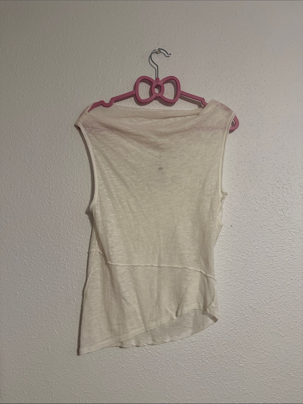 Free People Fall For Me Linen Blend Tee - Picture 3 of 4